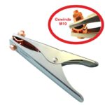 Masseklemme Massezange Erdungsklemme bis 600A, M10 Kupfer, Kupferbandverbindung