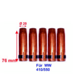 5 Gasdüsen MB 401 501 TBI 266 411 511 510 Wassergekühltes
