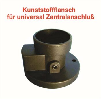 Kunststoffflansch Flansch für Universal Zentralanschluß MIG MAG Schweißgeräte