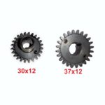 Antriebsritzel 30x12 und 37x12 für Vorschubgetriebe