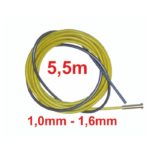 Drahtspirale Führungsspirale Drahtführung gelb 2,5 - 3,4mm x 5,5 m